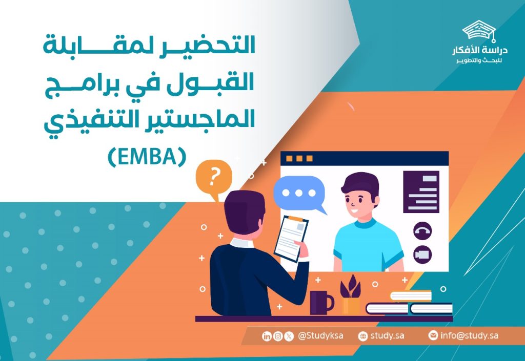 التحضير لمقابلة القبول في برامج الماجستير التنفيذي (EMBA)